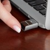 VERBATIM 128GB Fingerprint Secure USB 3.0 Flash Drive – Silver
