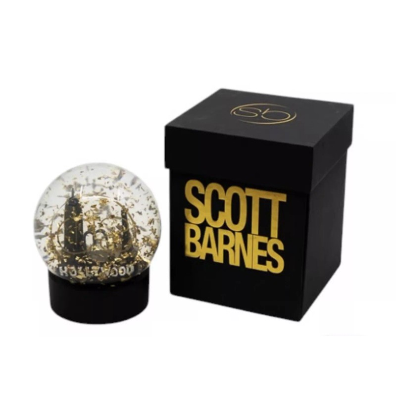 Scott Barnes Hollywood Snow Globe Beautifully Packaged NIB Retail $99