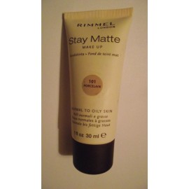 Rimmel London *2 Pack Rimmell London Stay Matte Liquid Foundation - 6 Colors TO Choose FROM!! - 101 Porcelain