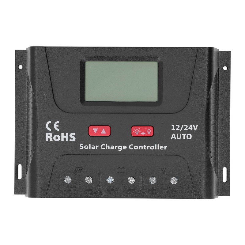 Solar Charge Controller PWM 60A Smart 12V 24V Automatic Identification