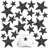 CLINTT 24Pcs Star Embroidered Patches, Suitable for Both Iron on
