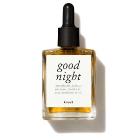 Kruut Good Night Organic 30 ml - Wild Herb Tincture with Melissa, Valerian, Passion Flower, Poppy and Hawthorn from Organic Alcohol and Glycerine