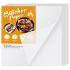 NEBURORA 100Pcs White Butcher Paper Sheets No Wax Disposable Butcher