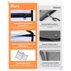 Fireproof Document Bag Set of 2 (39 x 29 &