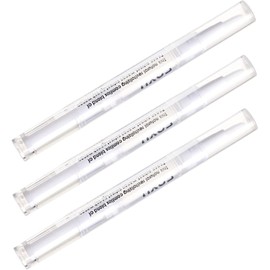 Aceite para cutículas, bolígrafos de aceite para cutículas, ingredientes naturales, bolígrafos revitalizantes para uñas con cepillo suave para el cuidado de las uñas, evita grietas, 3 uds., bolígrafo