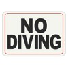 Adhesive Pool Depth Markers for Pool and Spas (NO DIVING