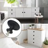Ginddy Drawer Knob,10pc Black Drawer Knobs 30mm Door Knobs with