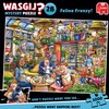 Wasgij Mystery 28 Feline Frenzy Jigsaw Puzzle 1000 Pieces