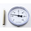 Afriso Heating Thermometer with Mounting Spring Bi 63 mm 63822