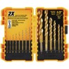 DEWALT DW1341 Juego de brocas de titanio 14 piezas