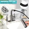 Bietor Bathroom Sink Faucet with 4 Mode Pull Down Sprayer,