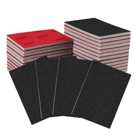 Sanding Sponges, 27-Piece Sanding Sponges Set, 180-3000 Grit, Flexible Wet/Dry Sandpaper, Sanding Pads, Hand Sanding Blocks for Drywall, Wood, Furniture, Metal, Polishing, Car Body Repair