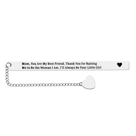 Birthday Christmas Gifts for Mom Mother Gifts for Book Lovers Mom Bookmark from Daughter Mom Reading Gifts for Mama Mommy Gifts Engraved Thank You Gift for Mom Book Accessories