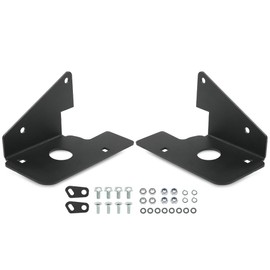 PIT66 LED Fog Light Mounting Bracket Compatible with Chevy Silverado 1500 2007-2013/Fit Chevy Silverado 2500 3500 2007-2014