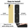 Art3dwallpanels 10 Pack Acoustic Panels, 48" X 12" X 0.35"