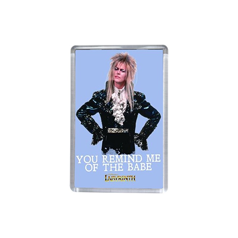 Super Universe Labyrinth - David Bowie Fridge Magnet 5 x