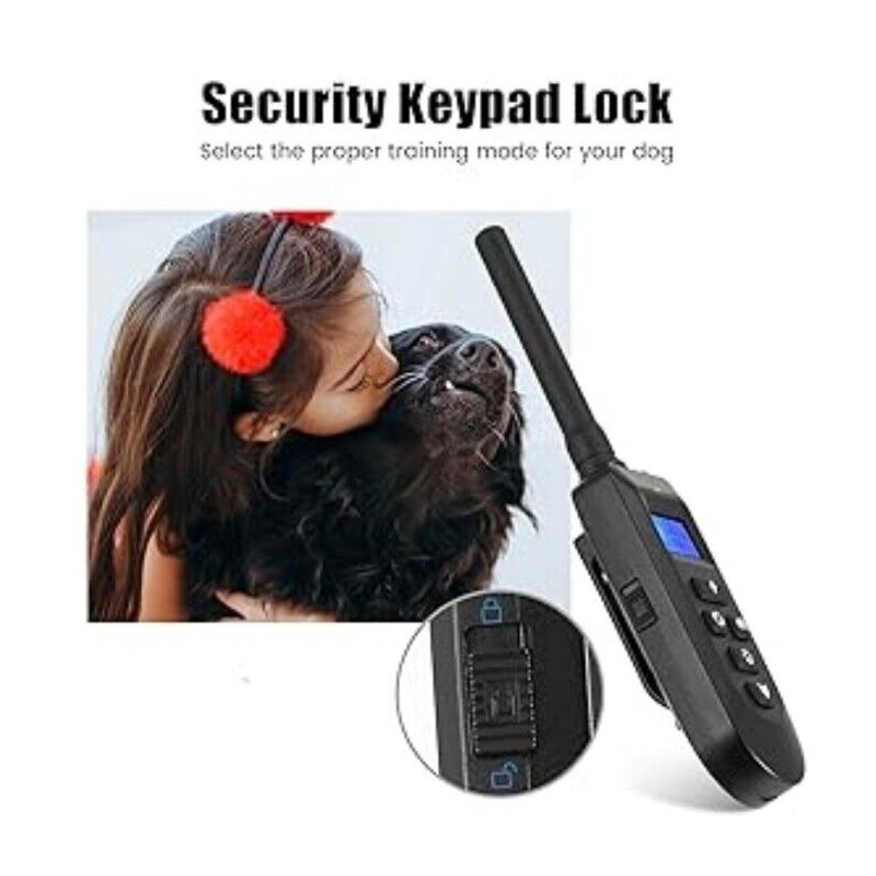 Dog Shock Collar for Large Dog - Rechargeable Dog Training