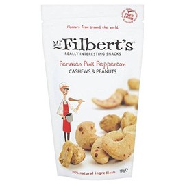 Mr Filbert's Peruvian Pink Peppercorn Cashews & Peanuts 120g