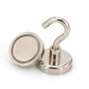 6 Magnetic Hooks 22lbs | Strong Neodymium Magnets | Heavy