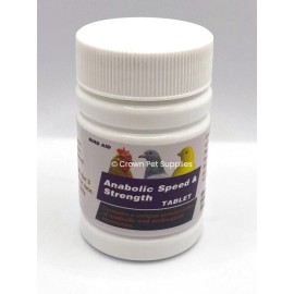 Bird Aid Pet Anabolic Speed & Strength Tablets For Pigeons and Birds Ct-100
