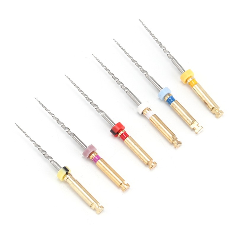 6Pcs Professional Dental Root Canal Niti File Endodontic Needles Dental