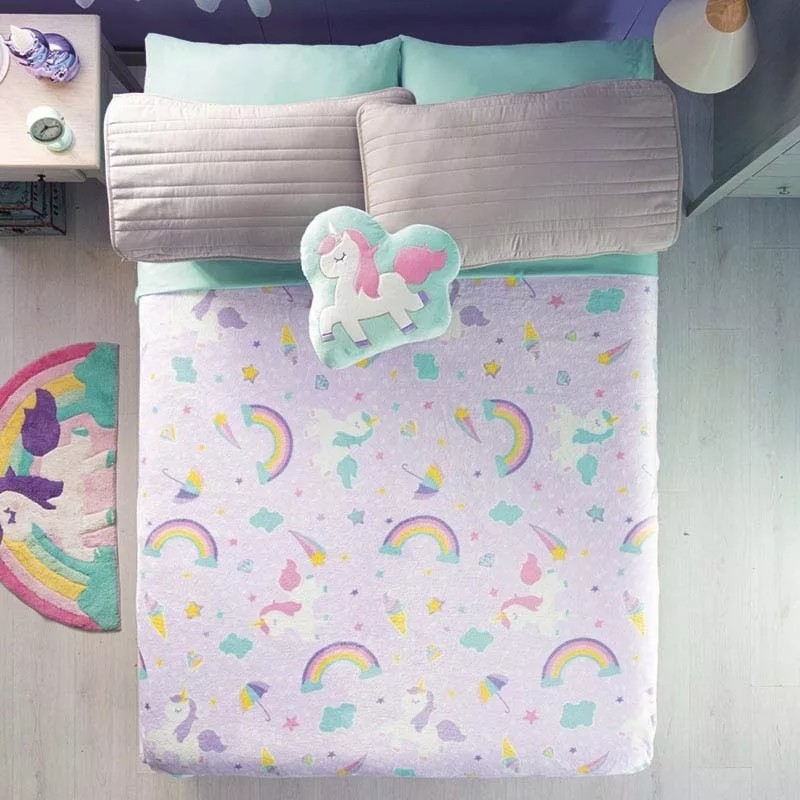 Vianney Manta Vianney Ligero con diseño sweet unicorn de 2.2m