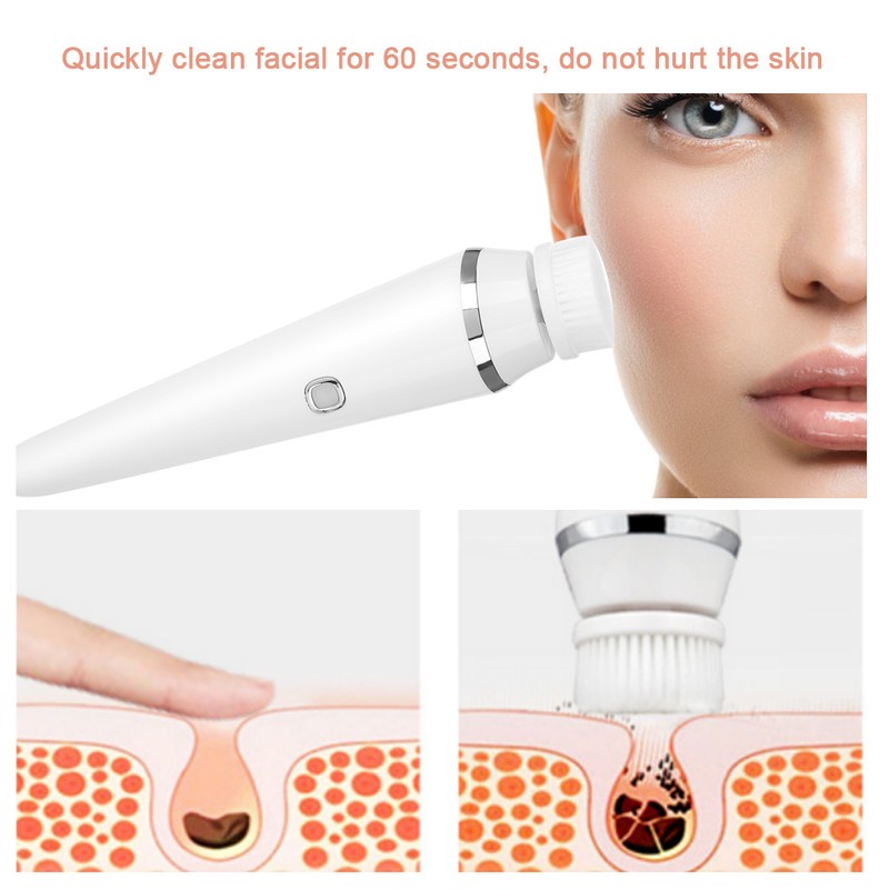 USB Electric Pore Cleansing Brush Blackhead Removal Machine Facial Skin