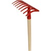 SHW-FIRE PROFESSIONAL GARDENING SET GARDEN RAKE & HEART LEAF GARDENING