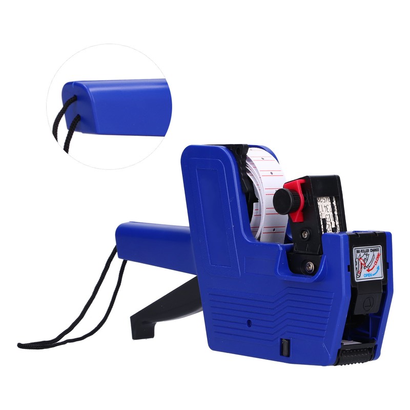Price Tag Gun Coding Machine 8 Digits with 10pcs White