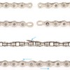VOANZO Bicycle Chain, Full plating Silver Rust-proof Mountain Road Bike