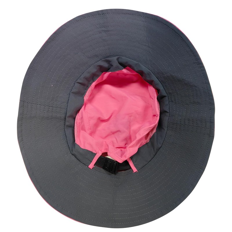 H HOME-MART Sun Hat for Women, Packable Ponytail Sun Bucket