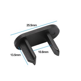 KASturbo Pack of 8 Car Rear Shelf Carrying Straps Fixed Clips for Fiesta MK8 from 2017 Parcel Shelf Clips