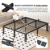 VIPSHOW 18 Inch Full Heavy Duty 3500 lbs Bed Frame