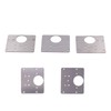 5Pcs Hinge Repair Plate Stainless Steel Firm Durable More Space