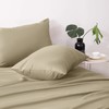 Hafaa Pillow Cases 2 Pack Brushed Microfiber Plain Red Pillow