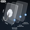 OFIYE Wall Hooks - 22lb(Max) Heavy Duty Adhesive Hooks for