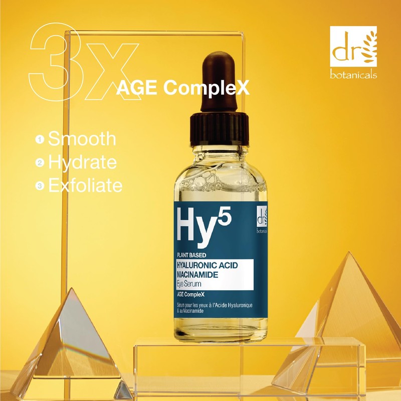 Dr Botanicals 5% Hyaluronic Acid & 5% Niacinamide Eye Serum