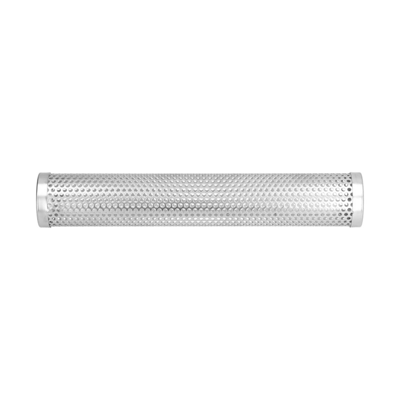 Smoker Box Cylindrical Detachable Large Capacity Fruit Wood BBQ Pellet