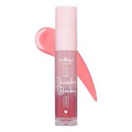 Rubor Liquido Cheeky Baby Italia Deluxe Mejillas Y Labios Tono Del Maquillaje 06 Stay Sassy