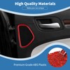 PDKLIN for Charger Rear Door Speaker Trim Cover Ring for