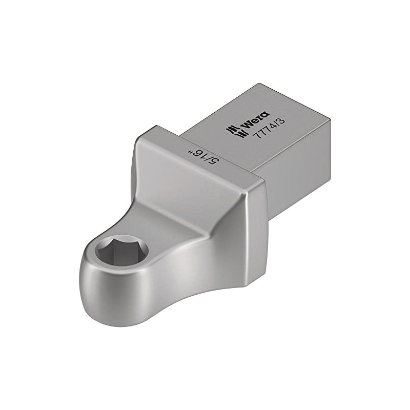 WERA 078642 Bit Adapter for Insertion 0.4 x 0.5 inch