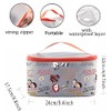 PXTIDY Opera Phantom Drama Inspired Travel Makeup Case Phantom's Mask