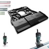 SLE Professional Guide Rail Adapter for Metabo FM 500-6 Router/Edge