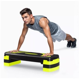 Venbytech for 31" Aerobic Exercise Step Platform Thick Mat for Your Knees, Wrist, and Elbows