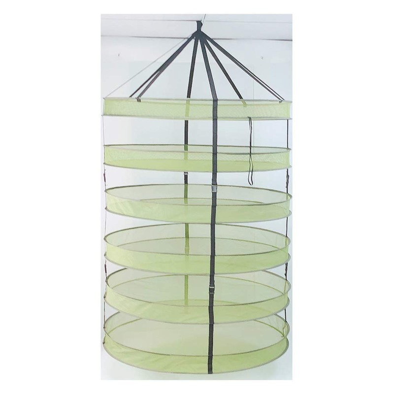 HORTIPOTS Herb Drying Rack 3 ft Hanging Dry Net 36