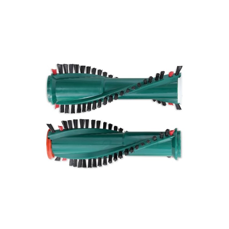 1 Pair of Brush Rollers Replacement Brushes Compatible with Vorwerk