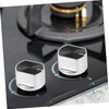 TEHAUX 4pcs Gas Cooktop Knobs Replacement Durable Stove Knobs for