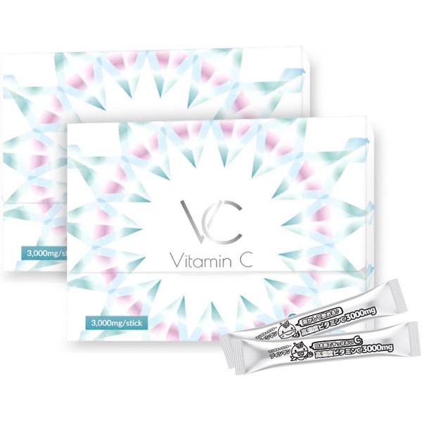 High-Concentration Vitamin C 3000mg, 96% Concentration, Made in the UK,