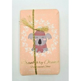 Castelbel Porto "Cranberry Orange" Luxury Scented Soap Bar 10.5 Ounce.