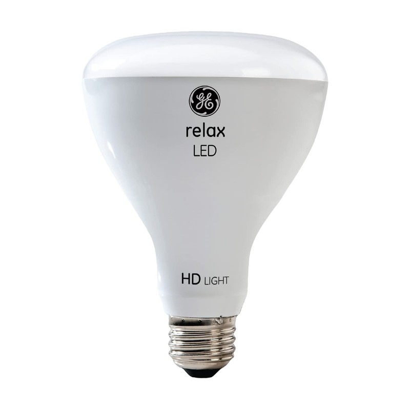 GE Relax LED Indoor Floodlight Bulbs, 10.5 Watt (65 Watt